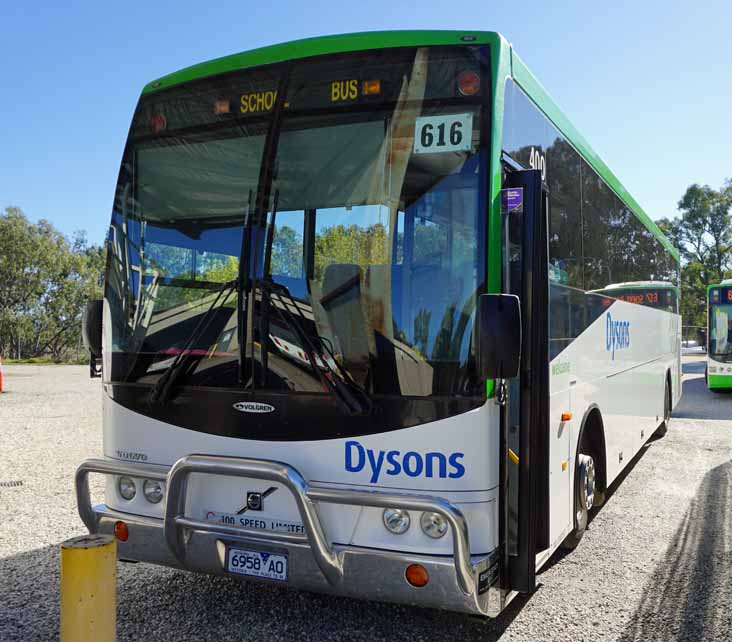 Dysons Volvo B7R Volgren SC222 400